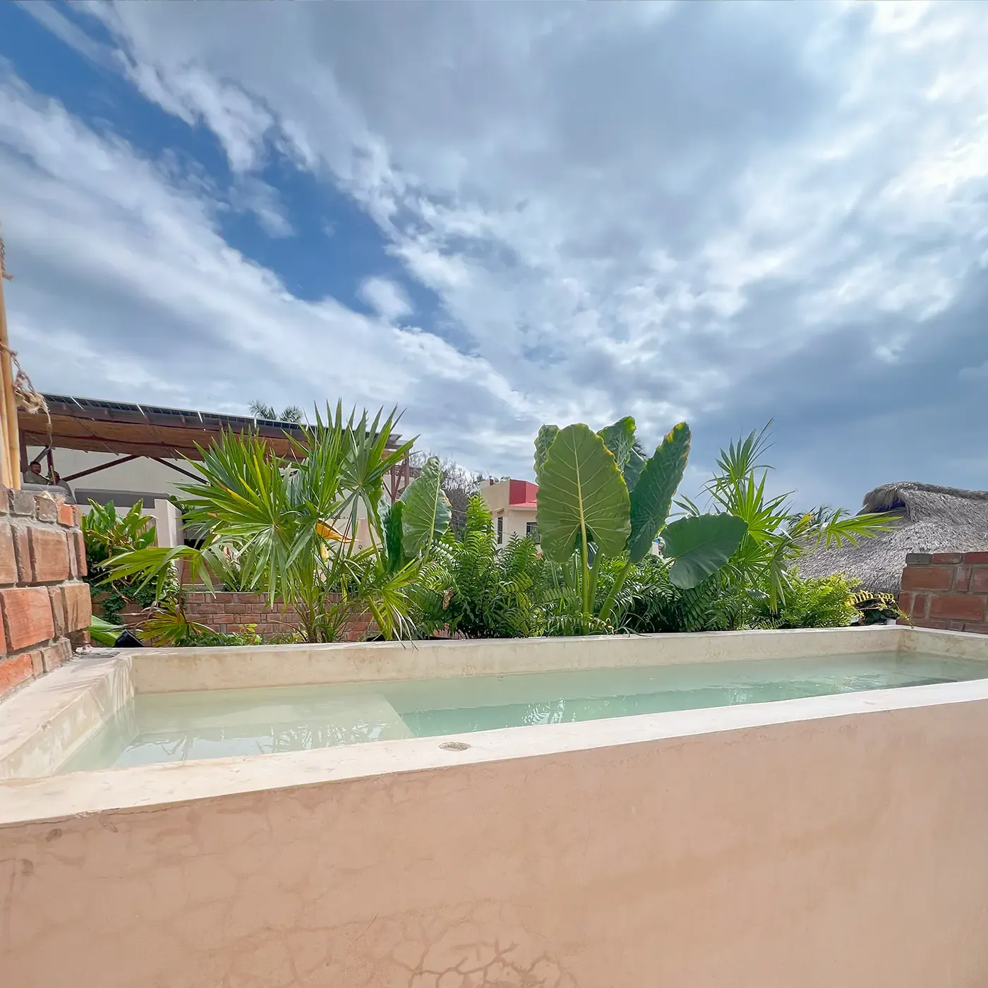 Private pool at Villa Coatí