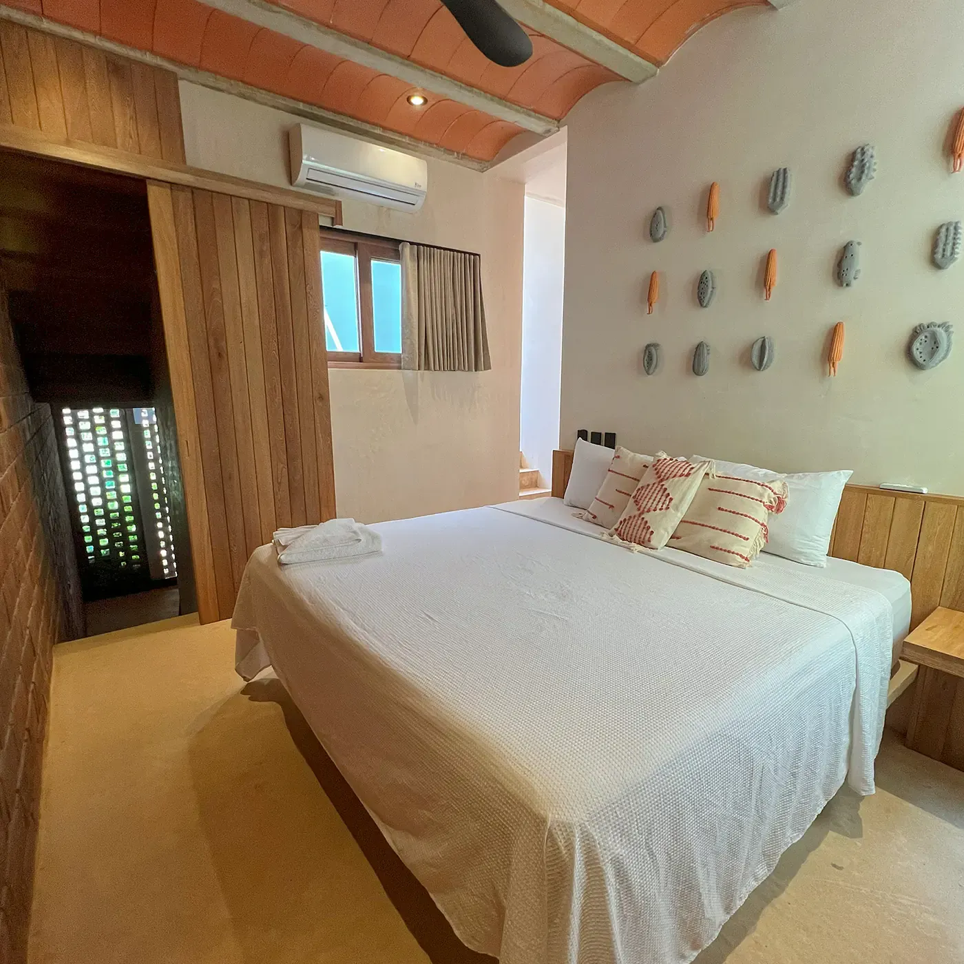 Bedroom inside Loft Tábano